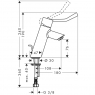 Смеситель для умывальника Hansgrohe Talis 32035000