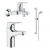 Комплект смесителей для ванны Grohe BauFlow 32811000+23156000+28667001