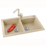 Кухонна мийка Axis Group Mojito 140 (1.101.140.20) Beige 20 
