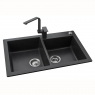 Кухонна мийка Axis Group Mojito 140 (1.101.140.10) Black 10 