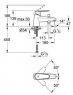 Смеситель для ванны Grohe Eurodisc Cosmopolitan 33192002