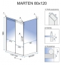 Душевая кабина Rea Marten REA-K4001 80x120 см