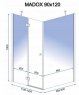 Душевая кабина Rea Madox REA-K5630 90x120 см