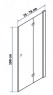 Душевая кабина Rea Double My Space 9335454695 80х80 см 