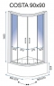 Душевая кабина Rea Costa K8903 90x90 см