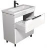 Тумба підлогова Мойдодир Iris 80 з умивальником Fenova 80