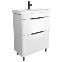 Тумба підлогова Мойдодир Iris 65 з умивальником Fenova 65