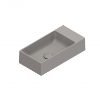 Умивальник керамічний 50 см Catalano Premium 15025VE сірий матовий