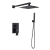 Змішувач для душу Perla Smart PSS7755B з верхнім душем
