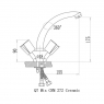 Смеситель для кухонной мойки Qtap Mix CRM 272