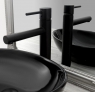 Смеситель для умывальника Rea Tess Black Mat REA-B0229