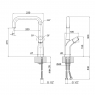 Смеситель для кухонной мойки Qtap Kuchyne 90102FC