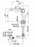 Смеситель для умывальника Paffoni Rock RO 075 CR