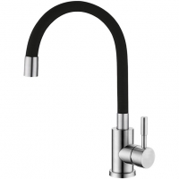 Змішувач для кухонної мийки Silver Basis SLIN0484BL