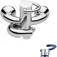 Змішувач для ванни Emmevi Twist CBL6601 без аксесуарів