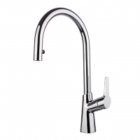 Змішувач для мийки Emmevi Nicla CR89076 з витяжною лийкою