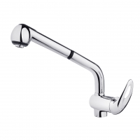 Змішувач для мийки Emmevi Luxor BIG CR7066R з лійкою