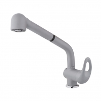 Змішувач для мийки Emmevi Granit Luxor AG 7066 R з лійкою