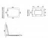 Сидіння для унітазу Catalano Proiezioni 5PRSTP000 SoftClose