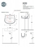 Умывальник Kerasan K09 3646
