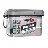 Затирка для швів Sopro Saphir 9502 срібно-сіра №17 (2 кг)