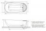 Ванна окремостояча Kerasan Aquatech 3750