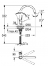 Смеситель для кухонной мойки Grohe BauClassic 31234001