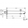 Излив на ванну Hansgrohe Talis E 13424000