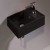 Умывальник Simas Agile AG40 Matte Black