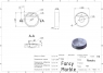 Умивальник Fancy Marble Renata 430 804103