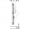 Монтажний елемент Geberit GIS 461.689.00.1 для пісуара, 114–132 см, універсальний, для системи керування змивом пісуара прихованого монтажу