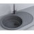 Мийка кухонна Fancy Marble Yuta 102060013 сірий