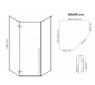 Душевая кабина Rea Rama REAK5623 90x90 см