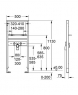 Монтажная рама Grohe Rapid SL 38554001