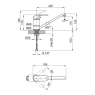 Смеситель для кухонной мойки Qtap Mars СRM 003