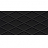 Плитка стінова Ceramika Paradyz Moonlight Nero A RECT STR 29,5x59,5 код 8806 