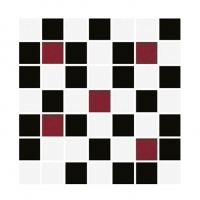 Мозаїка Konskie Michelle White-Black Mosaic 200x200x9 