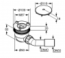 Сифон для піддона Kludi TASSO 90 2109805-00 