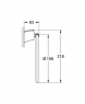 Полотенцедержатель кольцевой Grohe Tenso 40290000