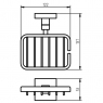 Мыльница-решетка Haceka Mezzo 403010