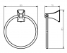 Полотенцедержатель кольцевой Haceka Art Deco 1143610 (403206)