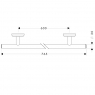 Полотенцедержатель Hansgrohe Logis Classic 41616000
