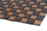 Мозаїка Котто Кераміка GM 8013 CC Brown Gold-Black Pearl S4 300x300x8