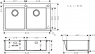 Мойка кухонная Hansgrohe S71 43311800