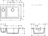 Мойка кухонная Hansgrohe S51 43315290