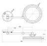 Зеркало косметическое Emco Spiegel 109500118