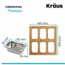 Рабочая подставка с контейнерами Kraus Workstation KSC-1004BB