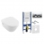 Комплект 5 в 1 унитаз подвесной Villeroy&Boch Omnia Architectura 5684HR01 с комплектом Geberit Duofix 4в1 458.121.21.1