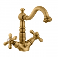 Змішувач для умивальника Emmevi Deco Old BR12615 з пробкою