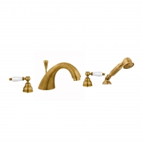 Змішувач для ванни Emmevi Deco ceramica BR121120 з аксесуарами